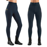 Whitaker Alderley Childrens Riding Tights #colour_navy