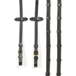 Whitaker Buckle 9-Loop Reins #colour_black