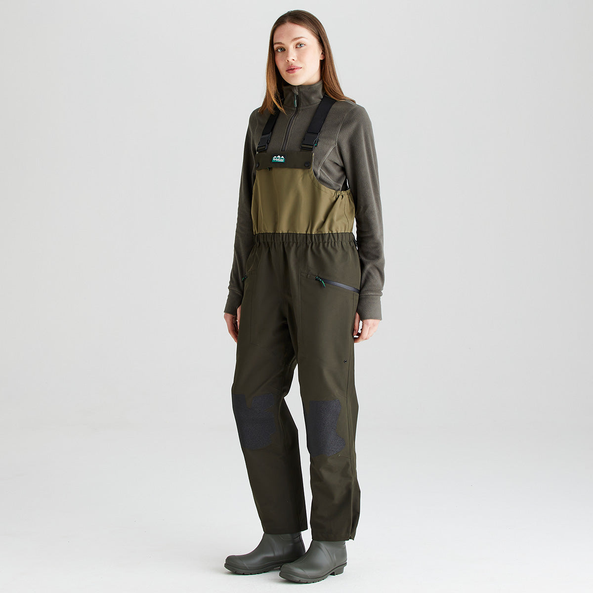 Women's Agri Pro 3L Bib & Brace - Deep Forest