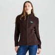 Women's Brenna Fleece Jacket - Deep Bark