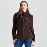 Women's Brenna Fleece Jacket - Deep Bark