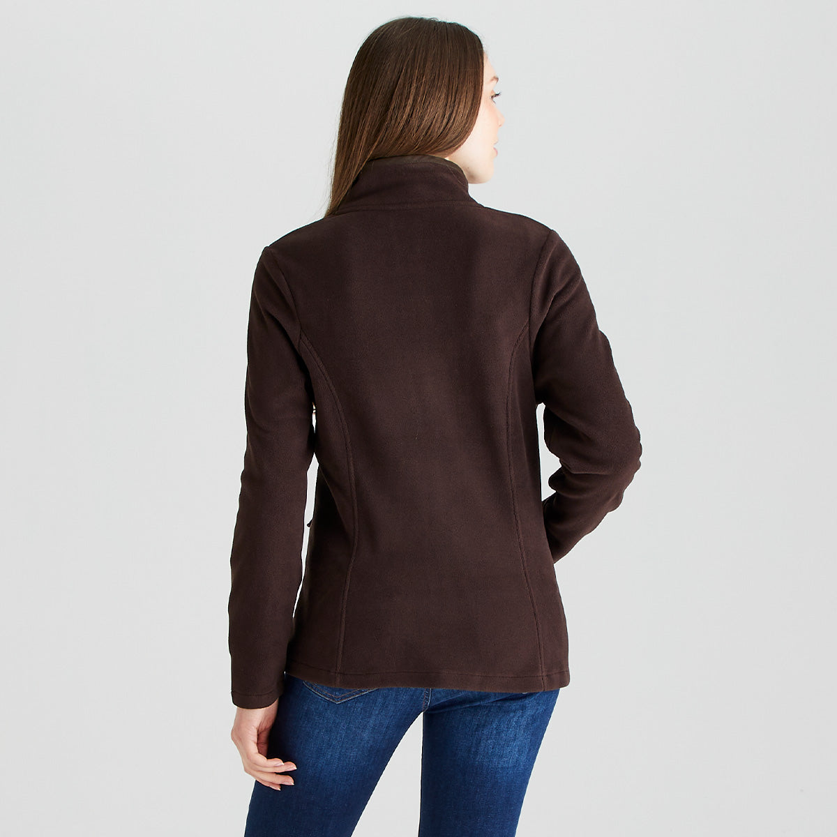 Women's Brenna Fleece Jacket - Deep Bark
