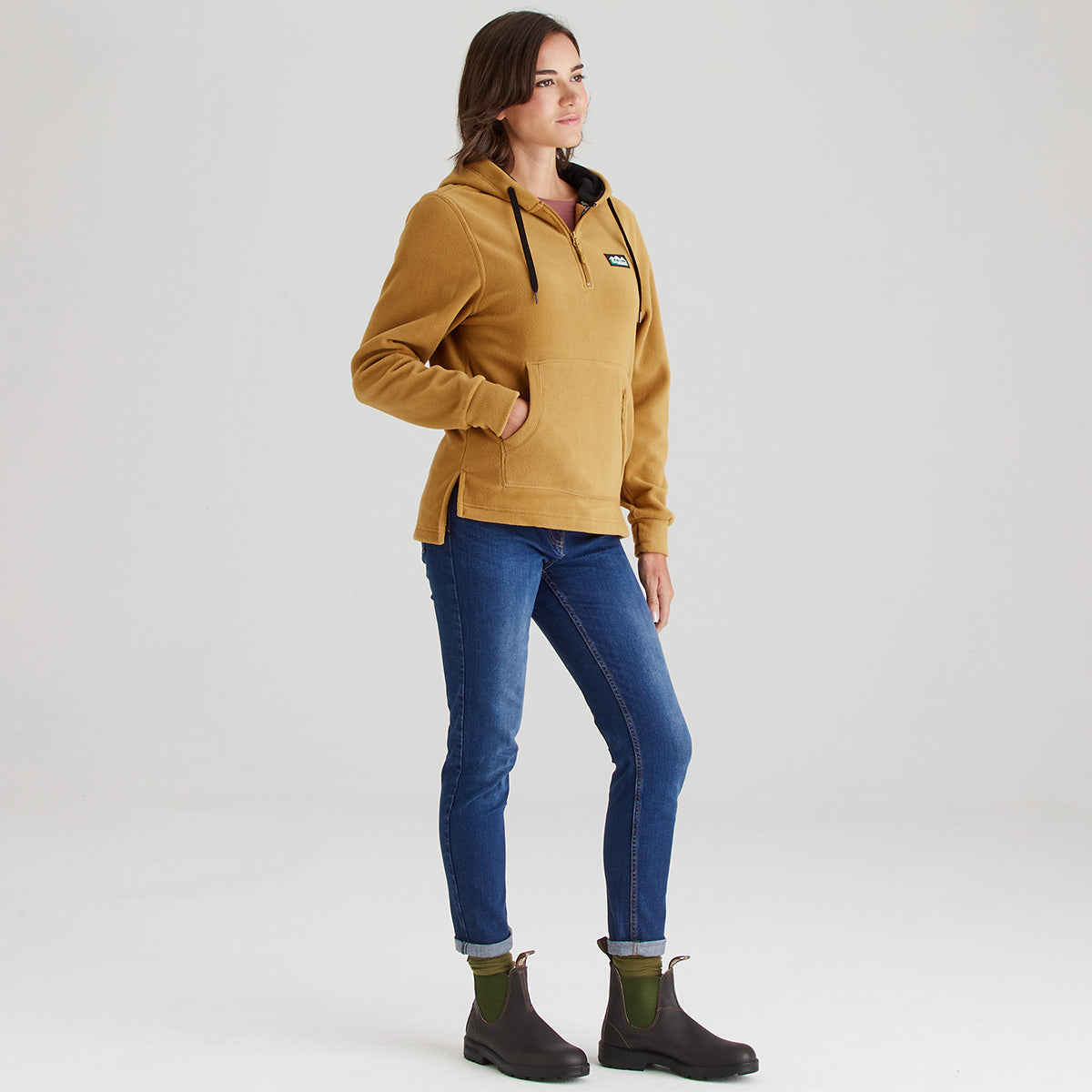 Ridgeline Womens Ballistic Long Sleeved Fleece Hoodie
