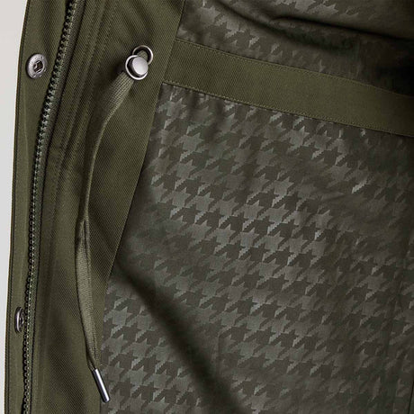 Ridgeline Womens Blakeney Parka #colour_deep-forest