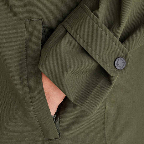 Ridgeline Womens Blakeney Parka #colour_deep-forest