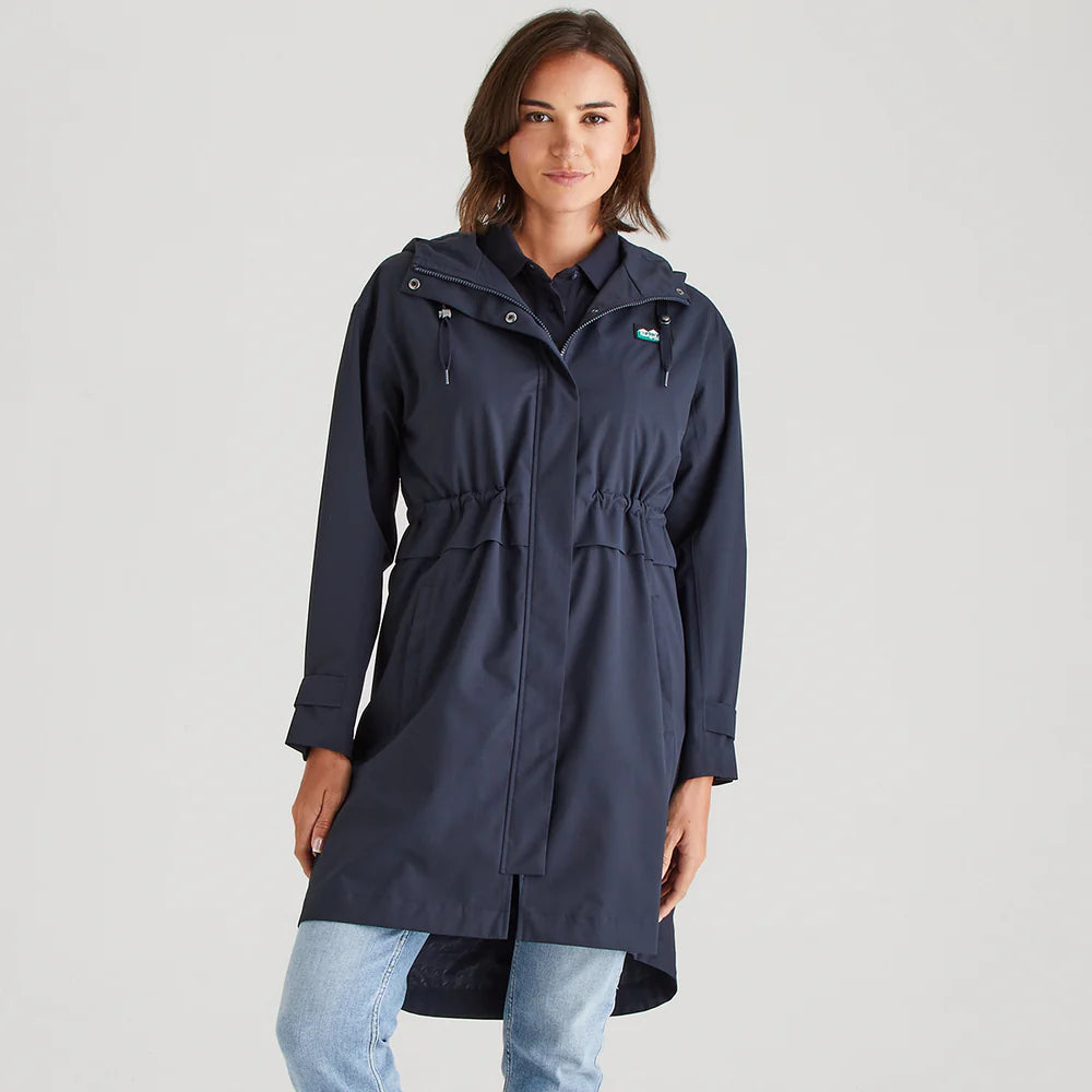 Ridgeline Womens Blakeney Parka #colour_navy