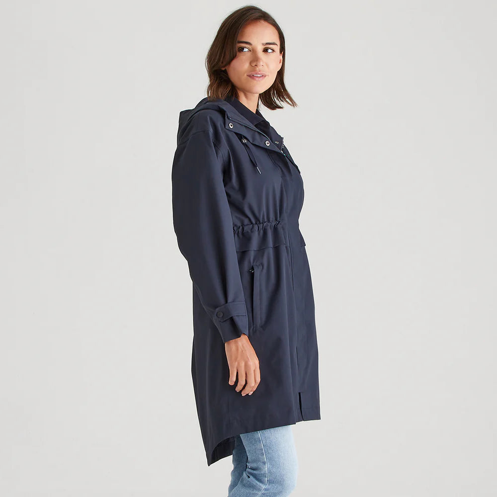 Ridgeline Womens Blakeney Parka #colour_navy