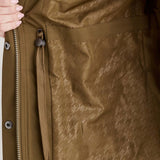 Ridgeline Womens Blakeney Parka #colour_teak