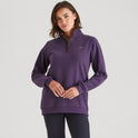 Ridgeline Womens Brancaster 1/4 Zip #colour_nightshade