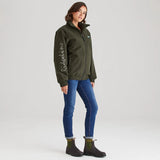 Ridgeline Womens Brumby Yard Jacket #colour_deep-forest