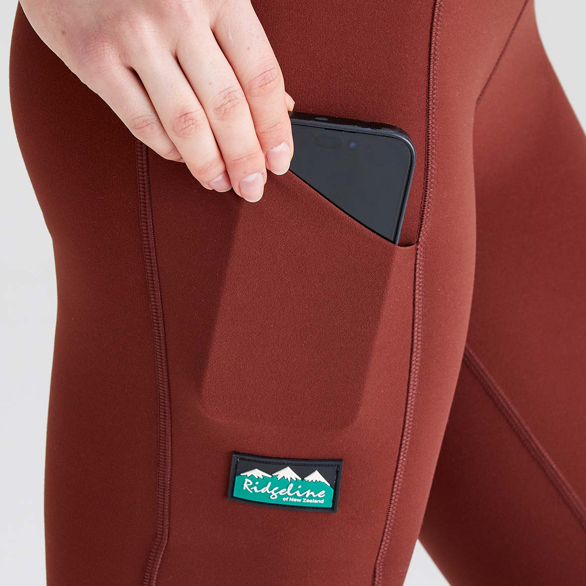 Women's Infinity Leggings - Oxblood