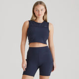 Ridgeline Womens Infinity Shorts #colour_navy