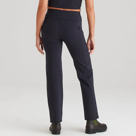 Ridgeline Womens Infinity Straight Leg Leggings #colour_black
