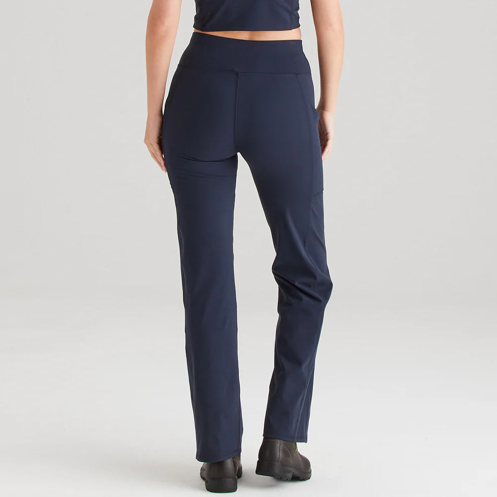 Ridgeline Womens Infinity Straight Leg Leggings #colour_navy