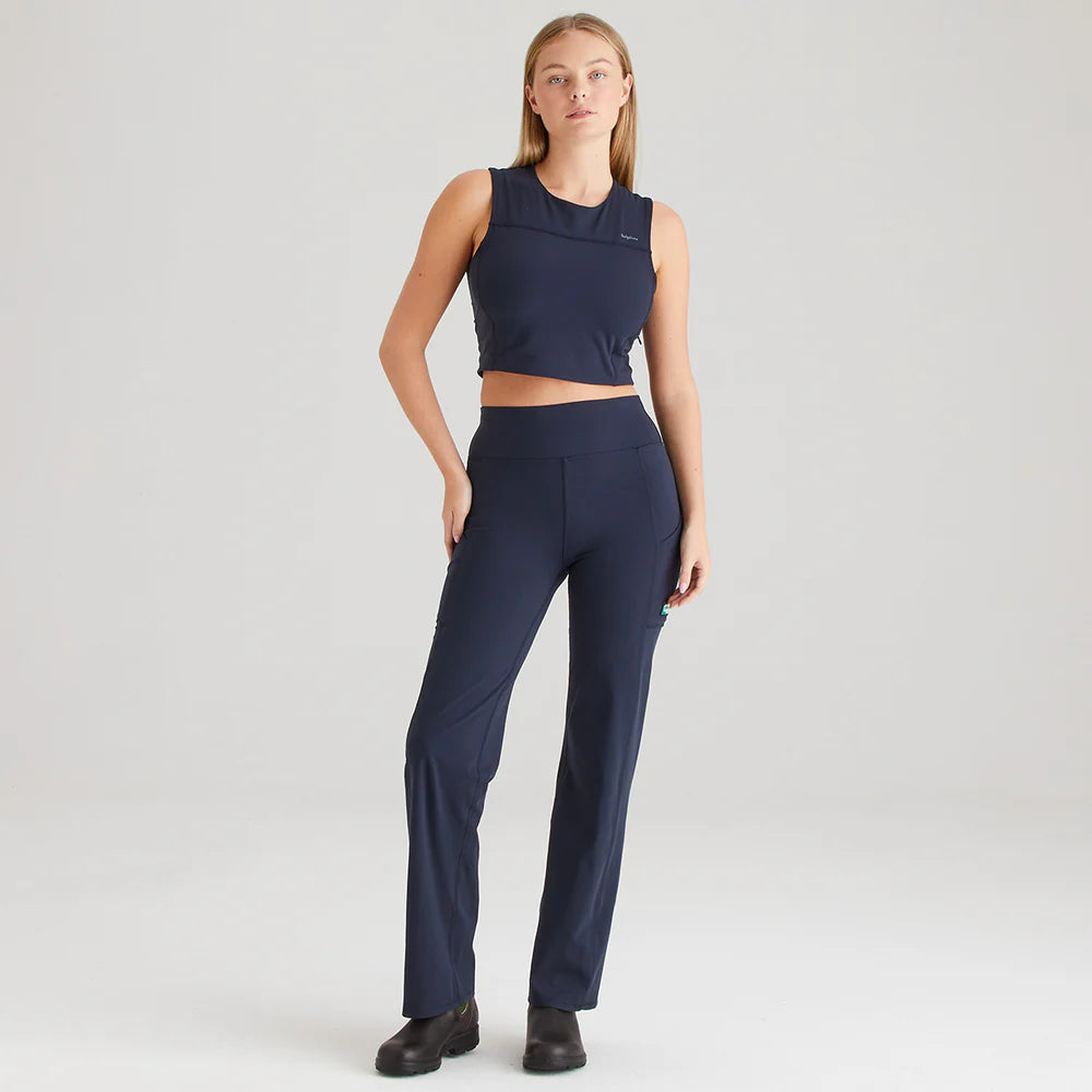 Ridgeline Womens Infinity Straight Leg Leggings #colour_navy