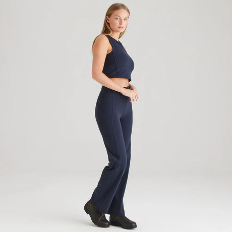 Ridgeline Womens Infinity Straight Leg Leggings #colour_navy