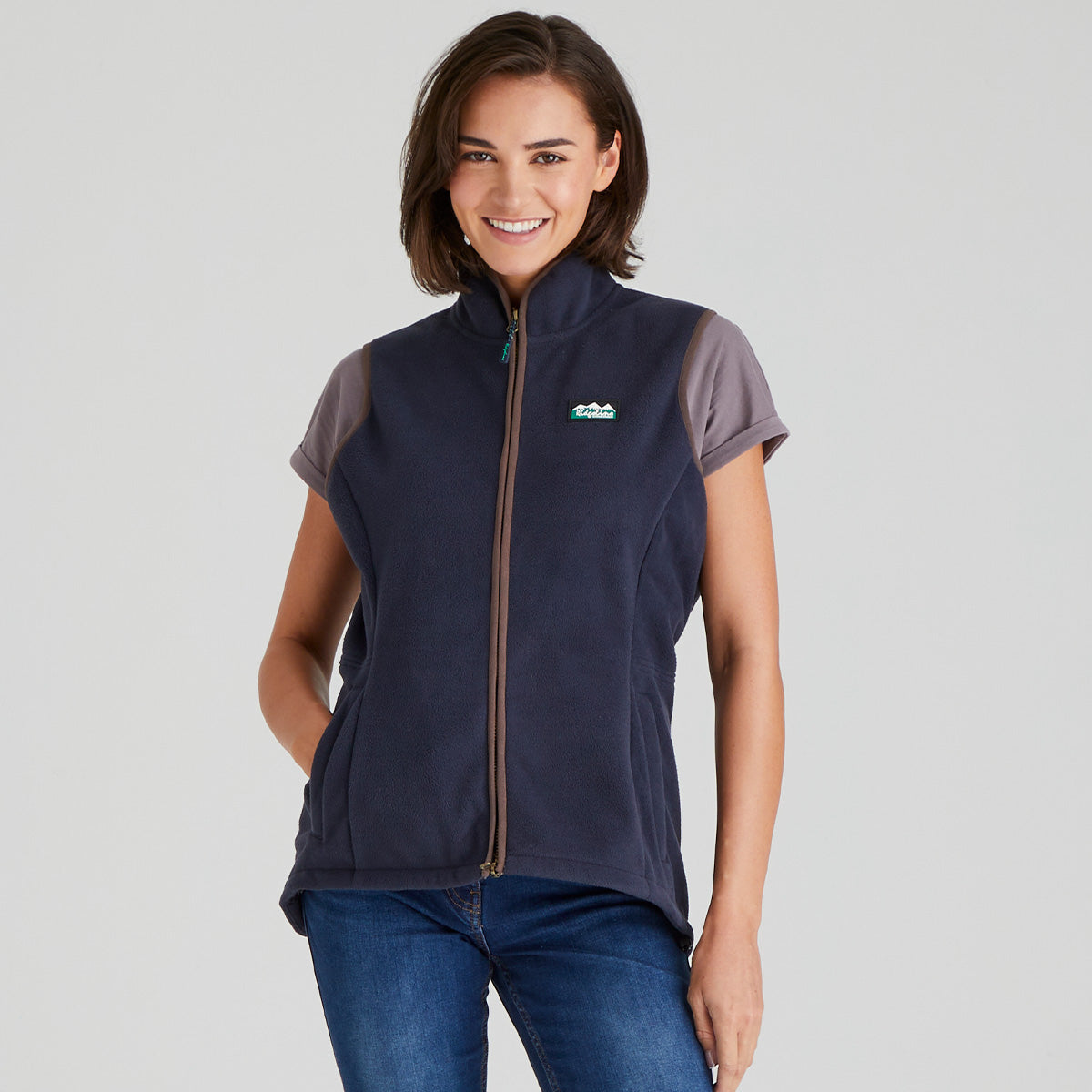 Ridgeline Womens Kodiak Gilet #colour_navy