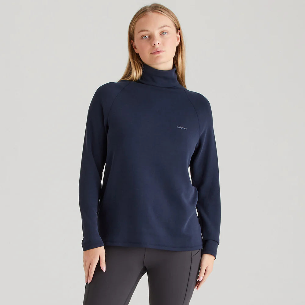 Ridgeline Womens Kelmarsh Top #colour_navy