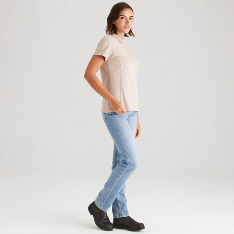 Ridgeline Womens Kilworth Polo Top #colour_blush