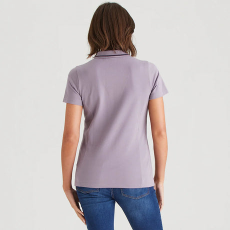 Ridgeline Womens Kilworth Polo Top #colour_lilac