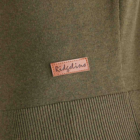 Women's Melford Knit Roll Neck - Khaki Green