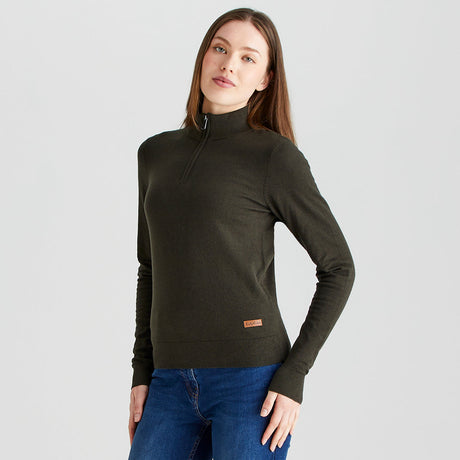 Women's Melford 1/4 Zip - Deep Forest