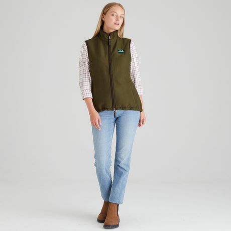 Ridgeline Womens Monarch Gilet - New #colour_moody-teak