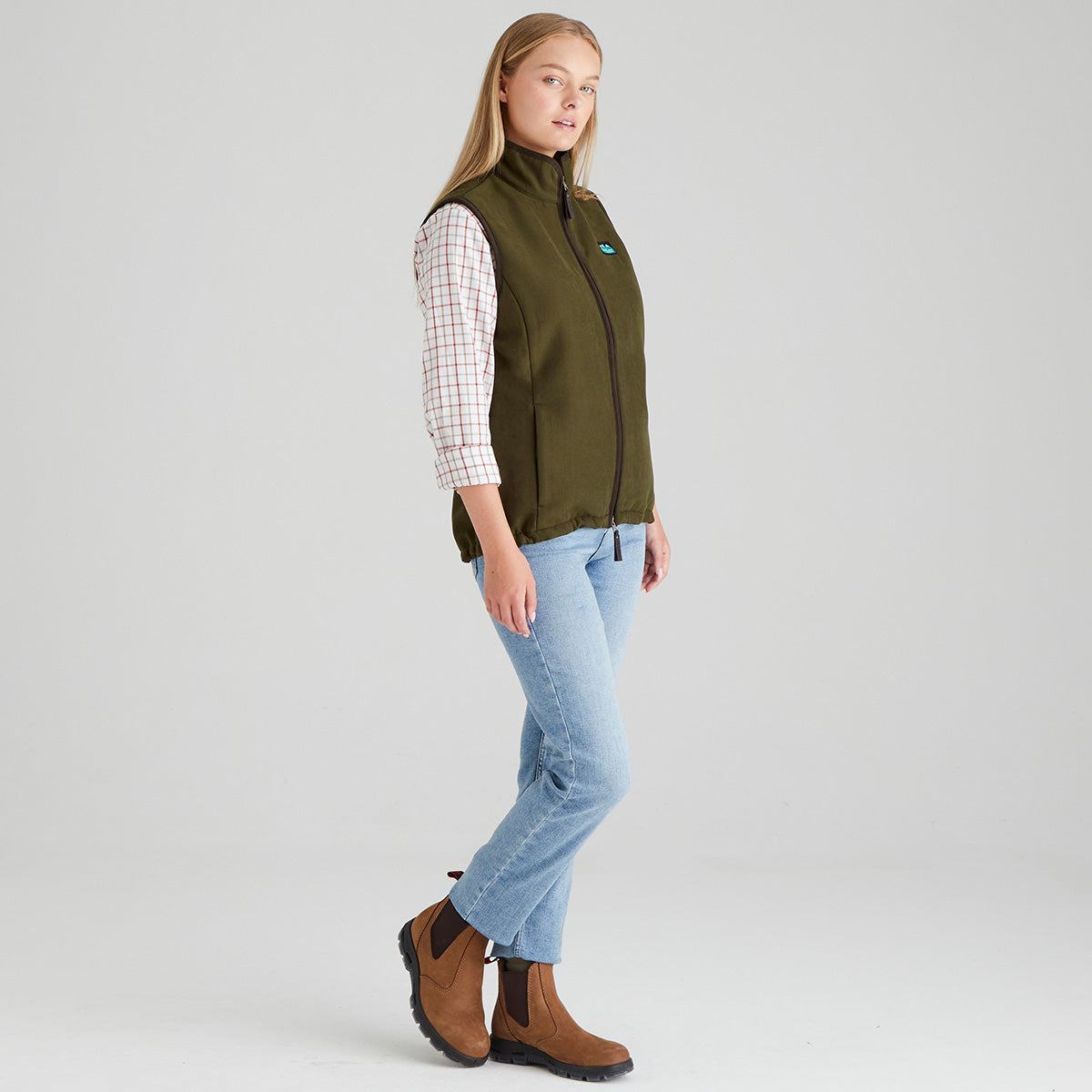 Ridgeline Womens Monarch Gilet - New #colour_moody-teak