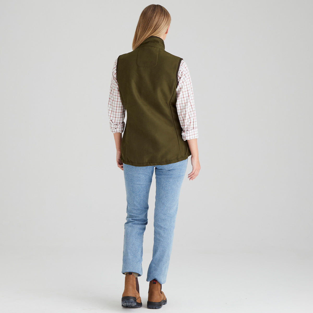 Ridgeline Womens Monarch Gilet - New #colour_moody-teak