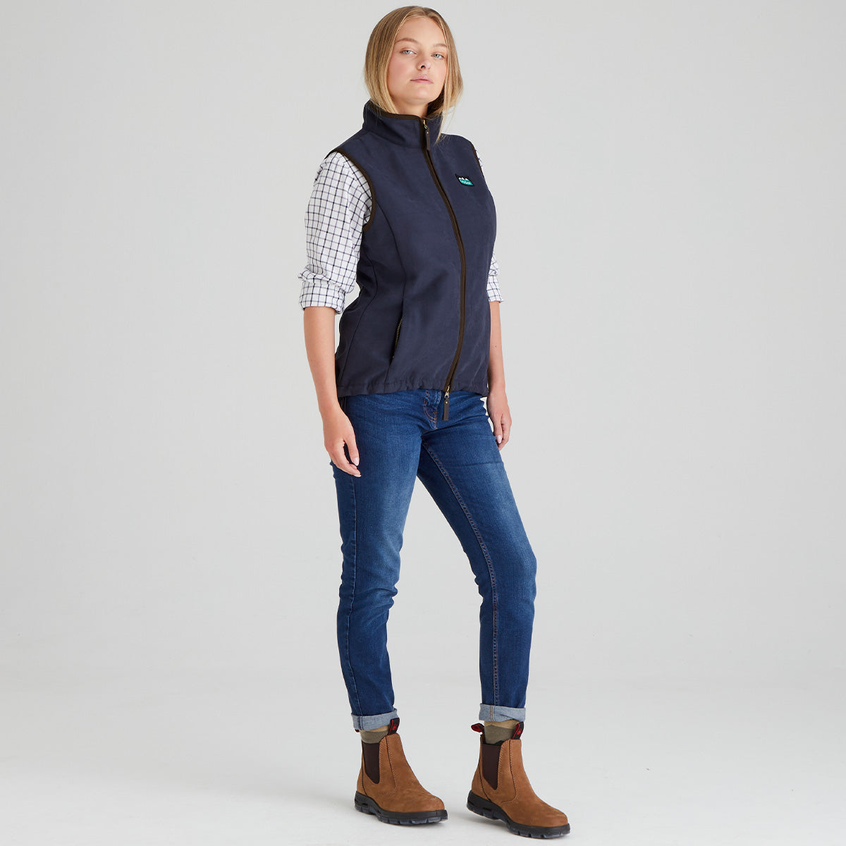Ridgeline Womens Monarch Gilet - New #colour_navy
