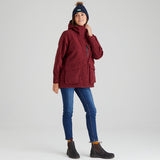 Ridgeline Nordic Fleck Bobble Hat #colour_navy