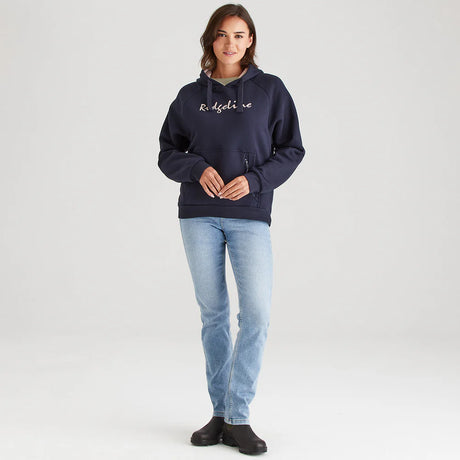 Ridgeline Womens Signature Hoodie #colour_navy