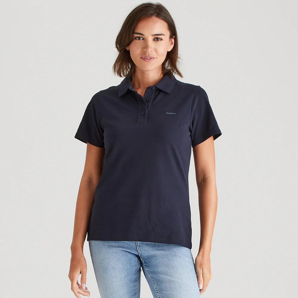 Ridgeline Womens Signature Polo Shirt #colour_navy