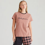 Ridgeline Womens Signature T Shirt #colour_dusky-pink