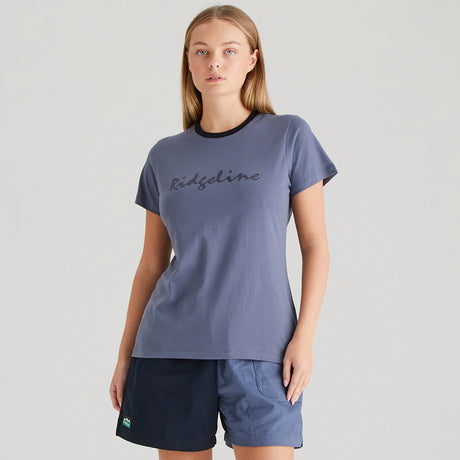 Ridgeline Womens Signature T Shirt #colour_storm