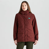 Women's Taiga Thermal Jacket - Oxblood