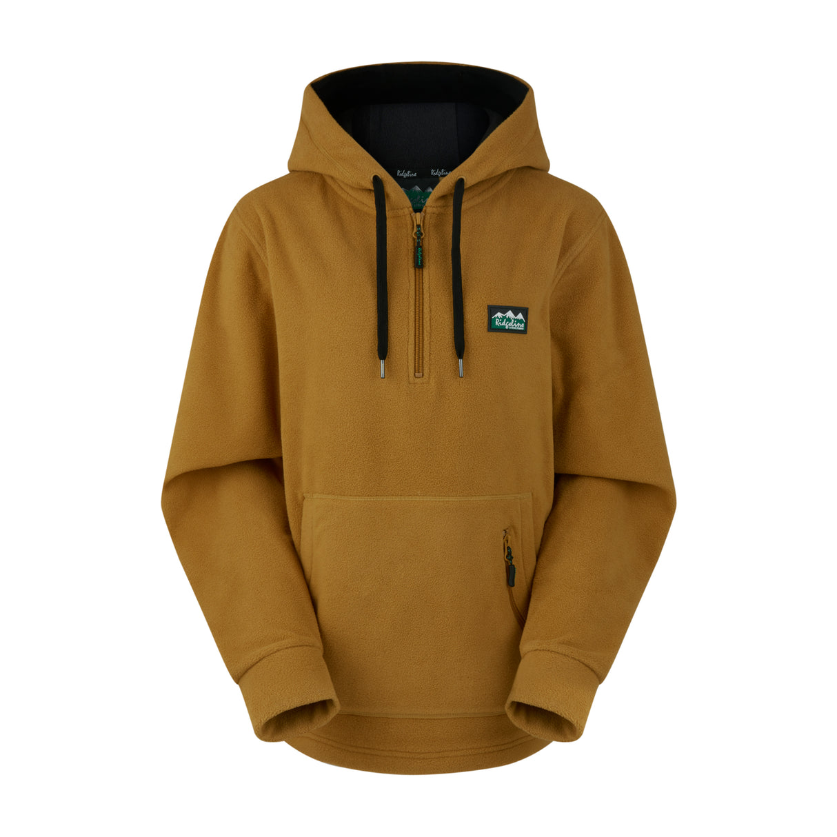 Ridgeline Ladies Ballistic Hoodie #colour_ochre