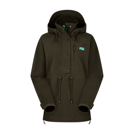 Ridgeline Monsoon II Classic Ladies Smock #colour_deep-forest