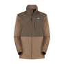 Ridgeline Womens Hybrid Jacket #colour_bark-light-bark