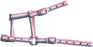 Norton Adjustable Foal Headcollar #colour_grey-white-pink