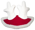 Equitheme Noel Christmas Ear Cap In Reindeers Antlers Shape #colour_red-white