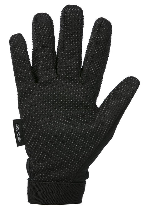 Equitheme Knit Gloves #colour_black