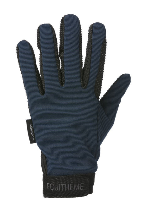 Equitheme Knit Gloves #colour_navy