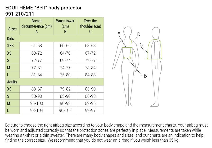 Equitheme Belt Body Protector Success