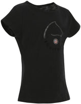 Equitheme Claire Childrens T-Shirt #colour_black