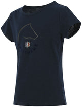 Equitheme Claire Childrens T-Shirt #colour_navy