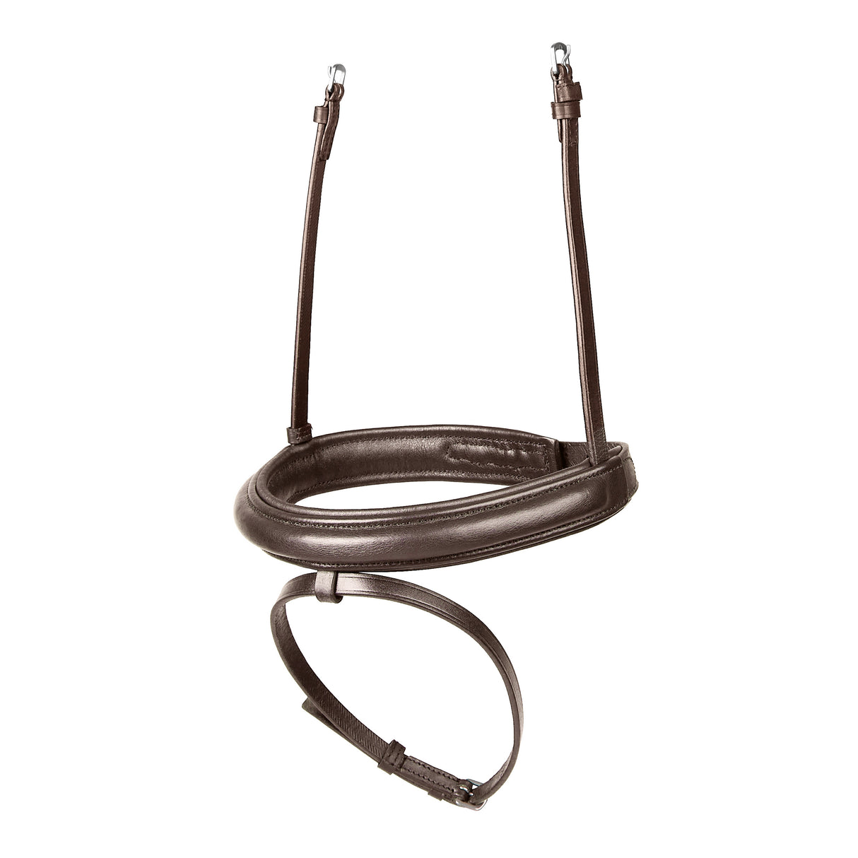 Dublin Padded Mono Crown Flash Leather Bridle Noseband