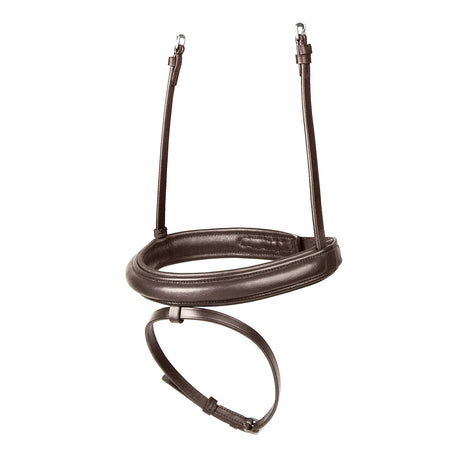 Dublin Padded Mono Crown Flash Leather Bridle Noseband