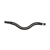 Dublin Clincher Wave Leather Bridle Browband with Wave Design