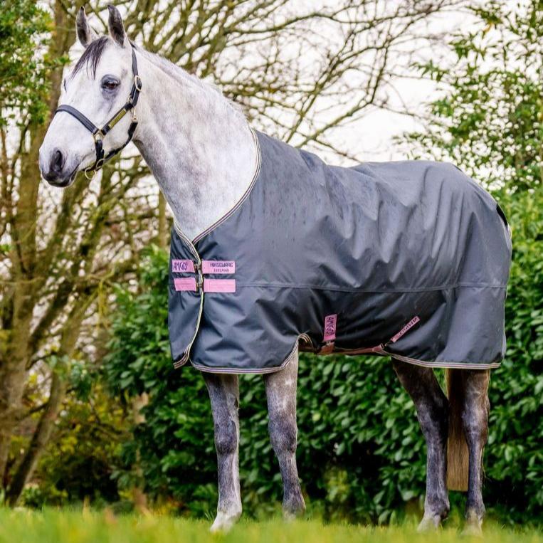 Horseware Amigo Ripstop 900D Turnout Blanket - 0g Lite, Navy/Titanium Grey, Waterproof